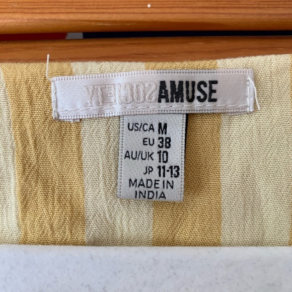 Amuse Society Always Something Woven Top - Ginger - Picture 4 of 5